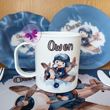 Load image into Gallery viewer, Kiddies lunch set - Aviation
