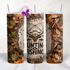 Skinny Tumbler - Hunting & Fishing 2