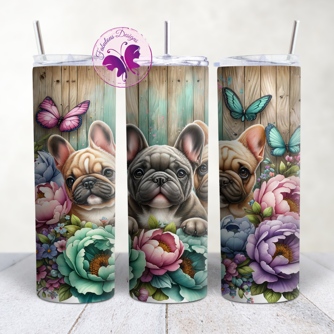 Skinny Tumbler - Pugs