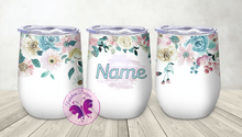 Load image into Gallery viewer, Personalized Wine Tumbler - Watercolour
