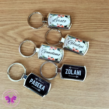 Load image into Gallery viewer, Personalized metal keychain
